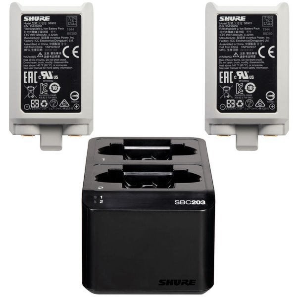 Shure SLX-D accu / lader set nieuw !!, Muziek en Instrumenten, Ophalen of Verzenden, Nieuw, Zangmicrofoon, Draadloos