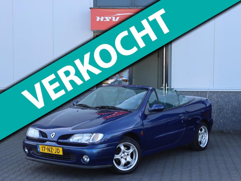 Renault Mégane Cabrio 2.0, Auto's, Renault, Bedrijf, Te koop, Mégane, ABS, Centrale vergrendeling, Elektrische buitenspiegels