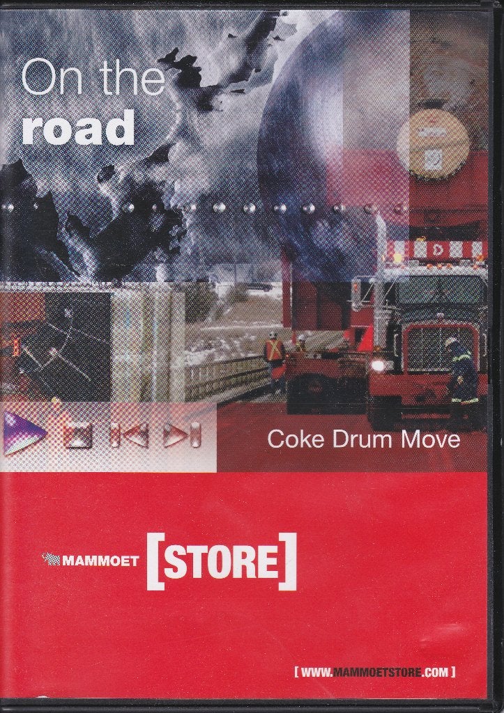 Mammoet DVD On the road Coke drum move, Ophalen of Verzenden, Nieuw, Overige vervoermiddelen