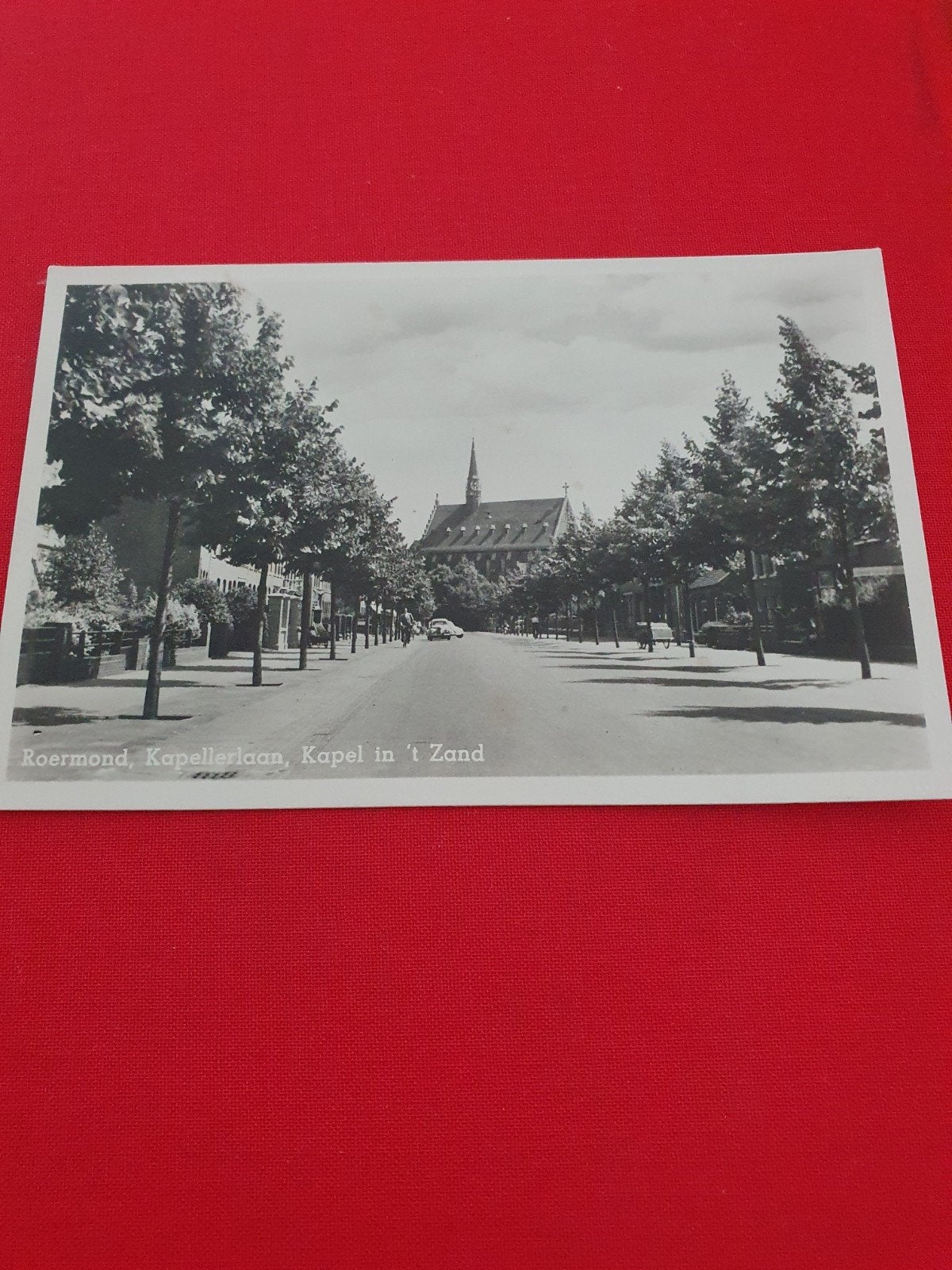 Oude ansichtkaart Roermond, Kapellerlaan, Kapel in 't Zand, Verzenden, 1940 tot 1960, Gelopen, Limburg