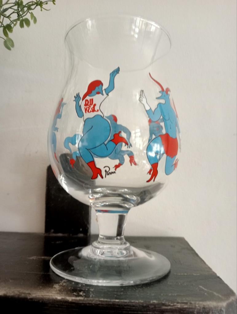 Piet Parra bier glas...helder en puntgaaf, Ophalen of Verzenden, Zo goed als nieuw, Glas of Glazen, Overige merken