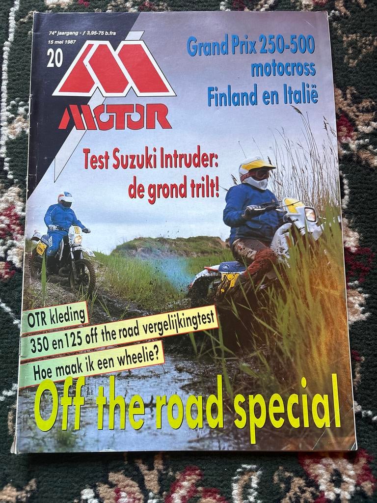 Motor Magazine 20 - 15 mei 1987 - Off the road special, Ophalen of Verzenden, Gelezen, Algemeen