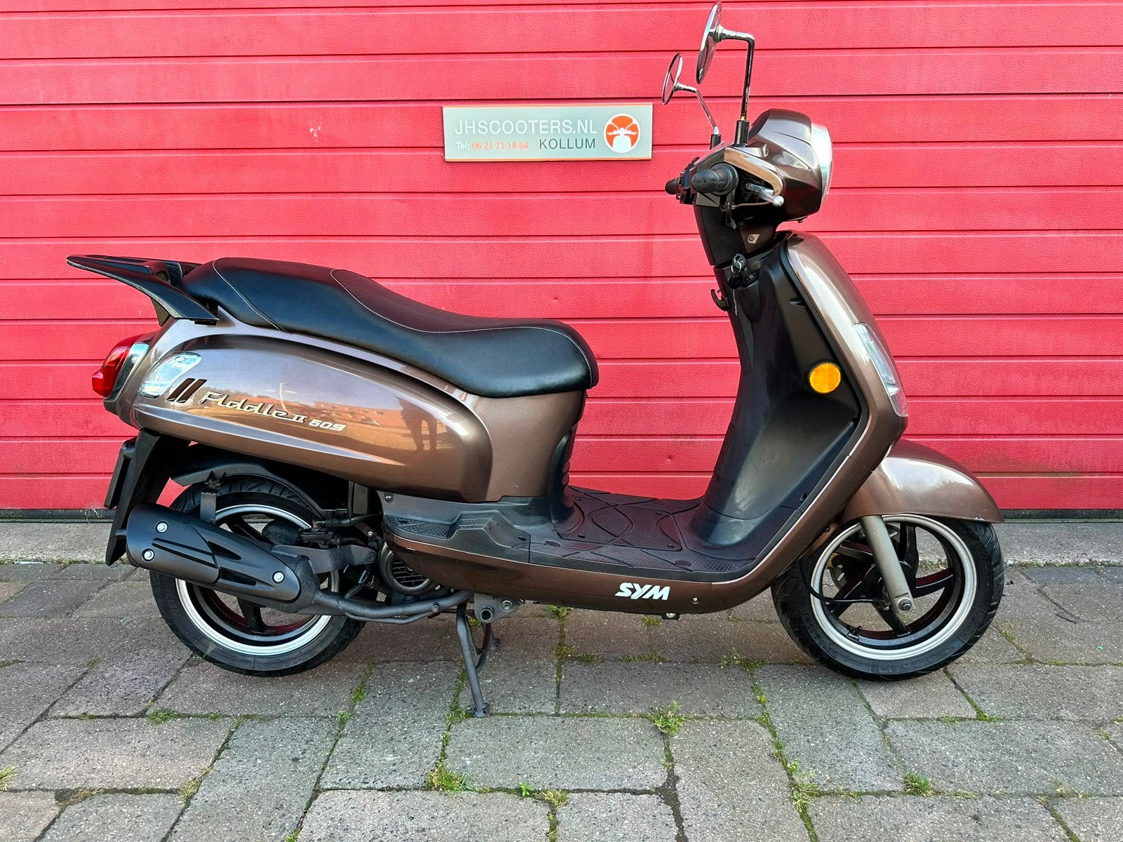 Super mooie  onderhouden sym fidde 2 brom 6700km 1 eigenaar, Ophalen of Verzenden, Zo goed als nieuw