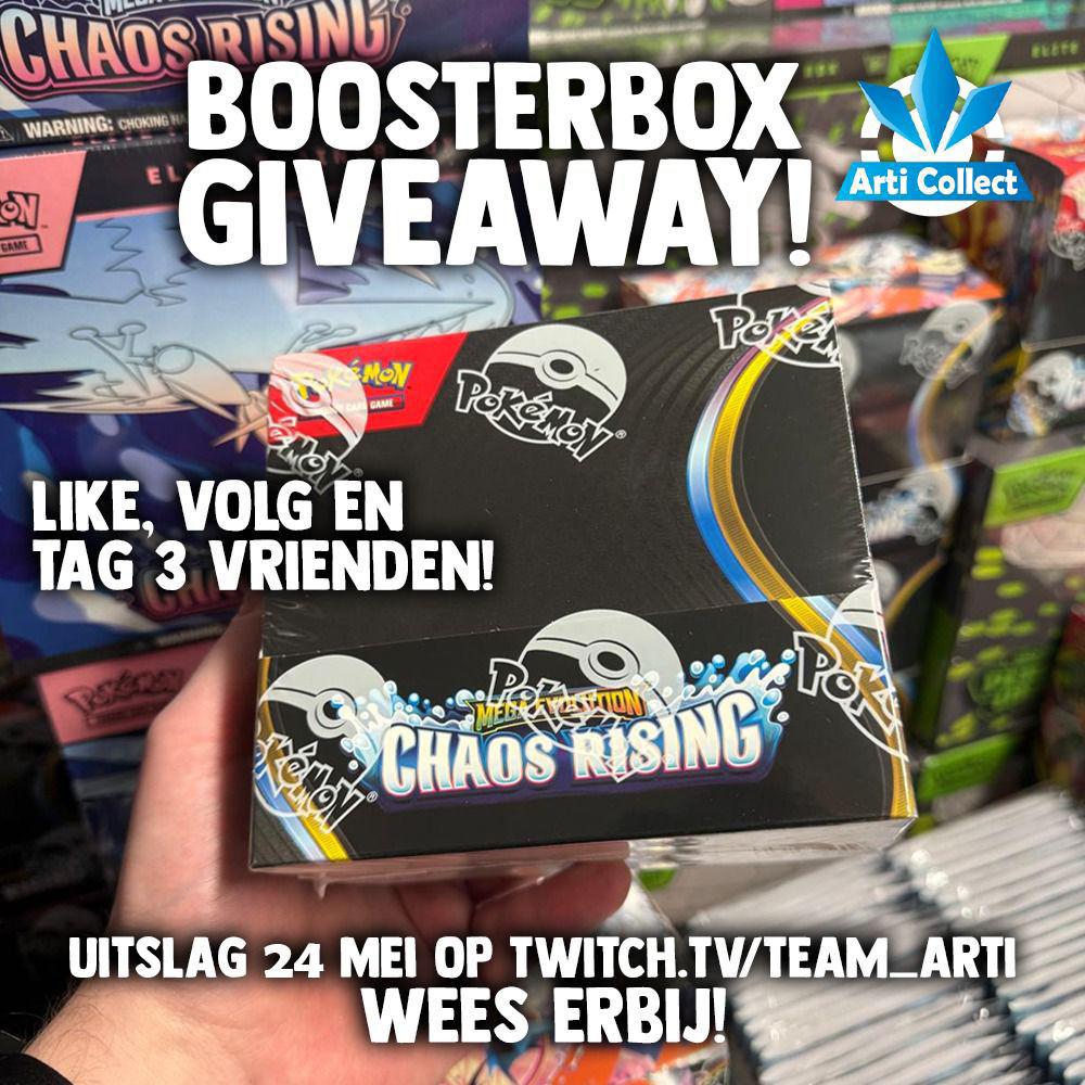 Chaos Rising! Articollect.NL ! Boosterbox, Ophalen of Verzenden, Nieuw, Boosterbox