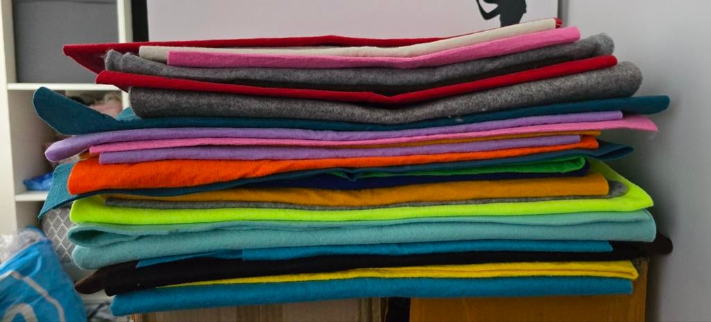 Vilt nieuwe en zgan verschillende kleuren, Ophalen of Verzenden, Zo goed als nieuw, Los Vilt