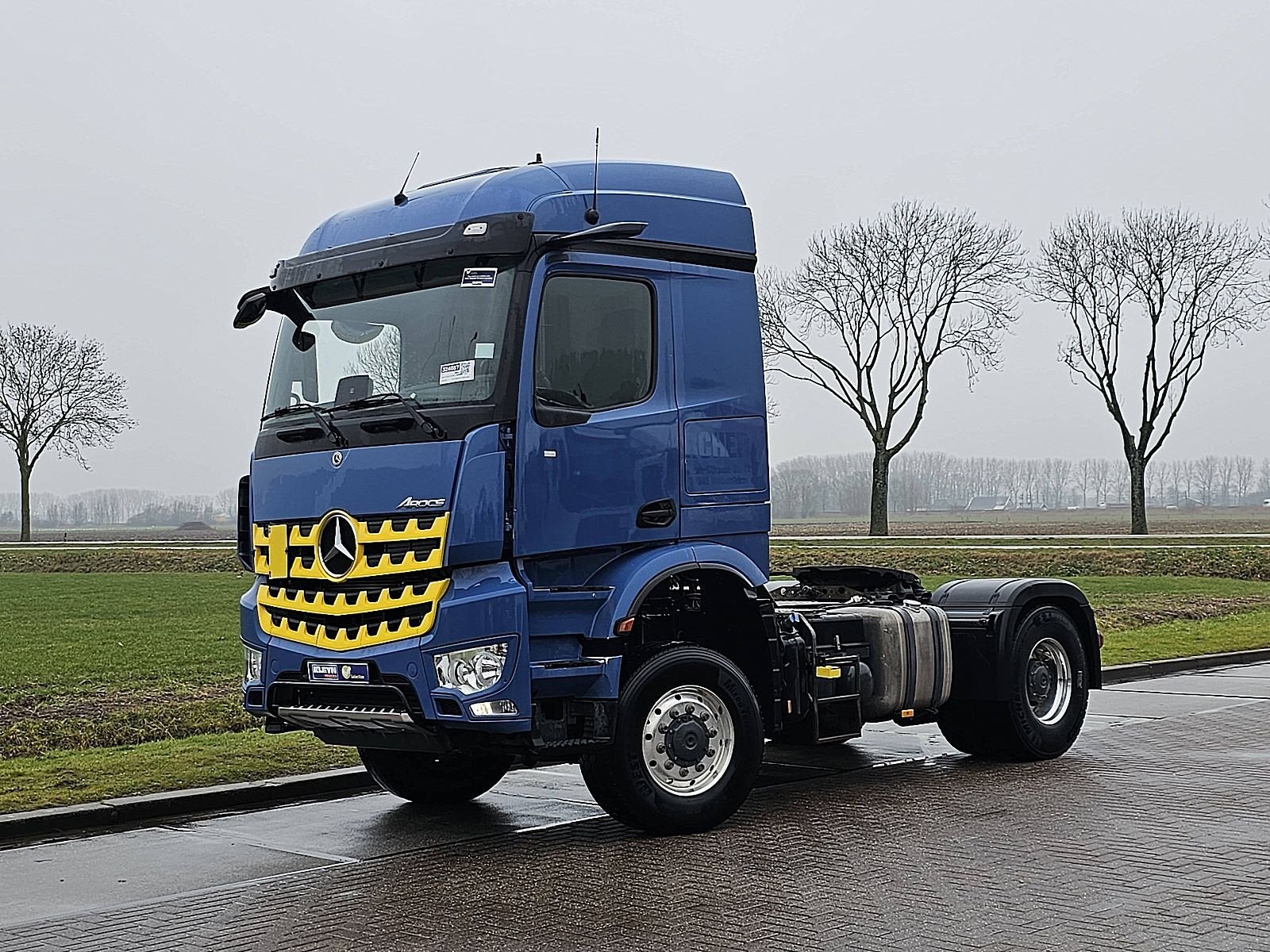 MERCEDES-BENZ AROCS 1843 4x4 allrad pto mp5, Auto's, Automaat, Stoelverwarming, Euro 6, Overige kleuren