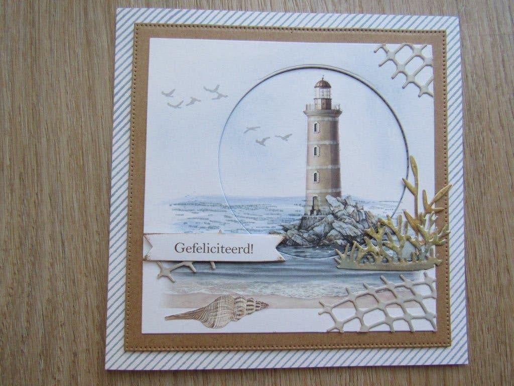 -11- Wenskaart "zee", Ophalen of Verzenden, Nieuw