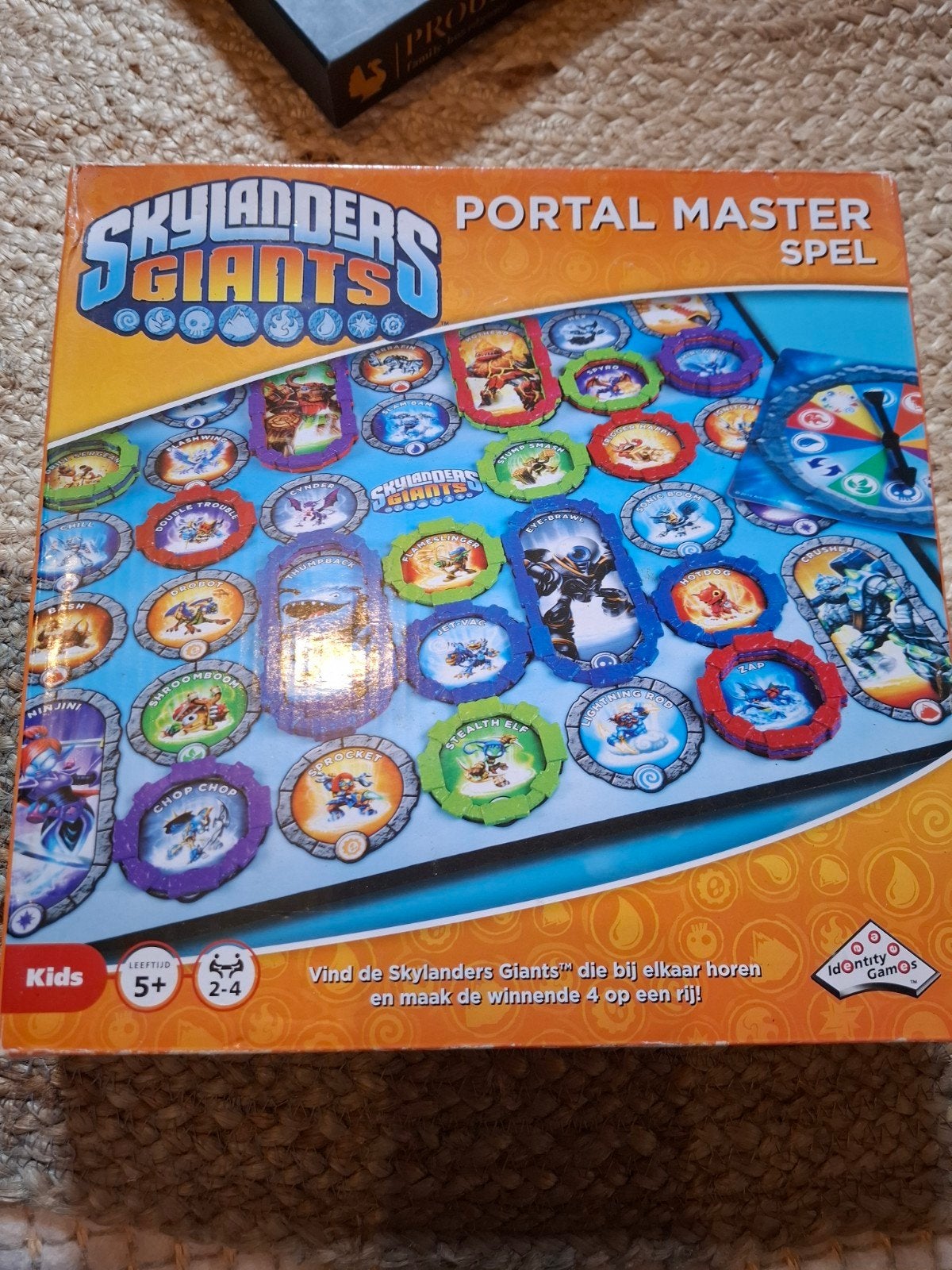 Skylanders Giants Portal Master Spel - 4 op een rij, Een of twee spelers, Ophalen of Verzenden, Gebruikt, Identity Games