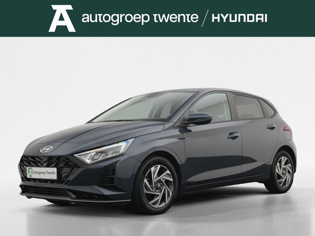 Hyundai i20 1.0 T-GDI Comfort Automaat | LED | Private lease, Gebruikt, Zwart, Bedrijf, 3 cilinders