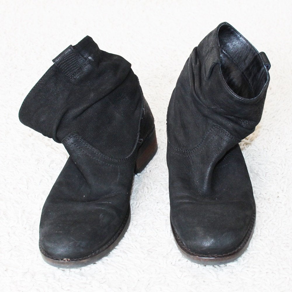 Mooie Leren Manfield Laarsjes (Maat 36) € 25,-, Kleding | Dames, Schoenen, Zwart, Lage of Enkellaarzen, Ophalen of Verzenden, Zo goed als nieuw