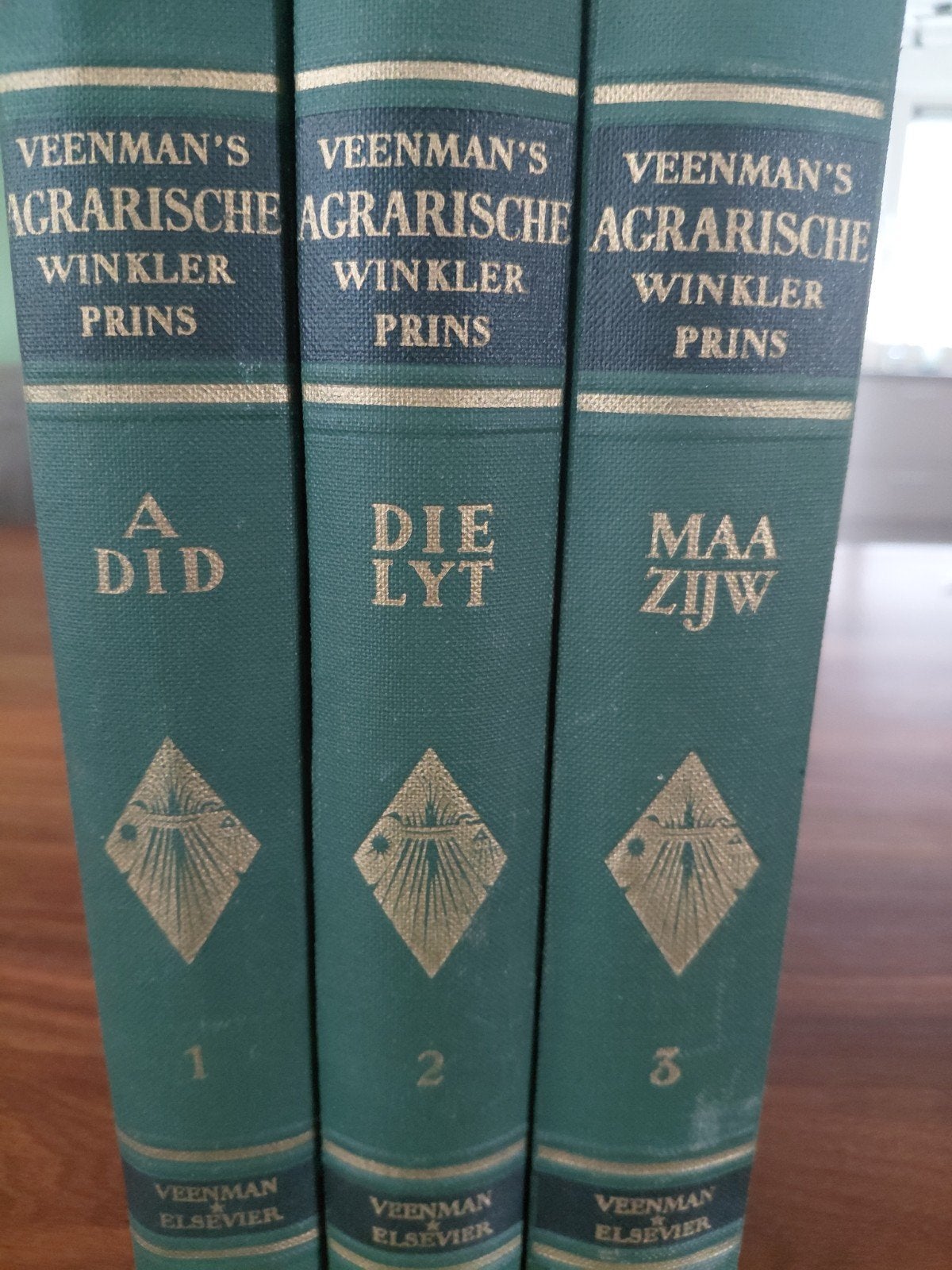 agrarische encyclopedie, Ophalen of Verzenden, Gelezen
