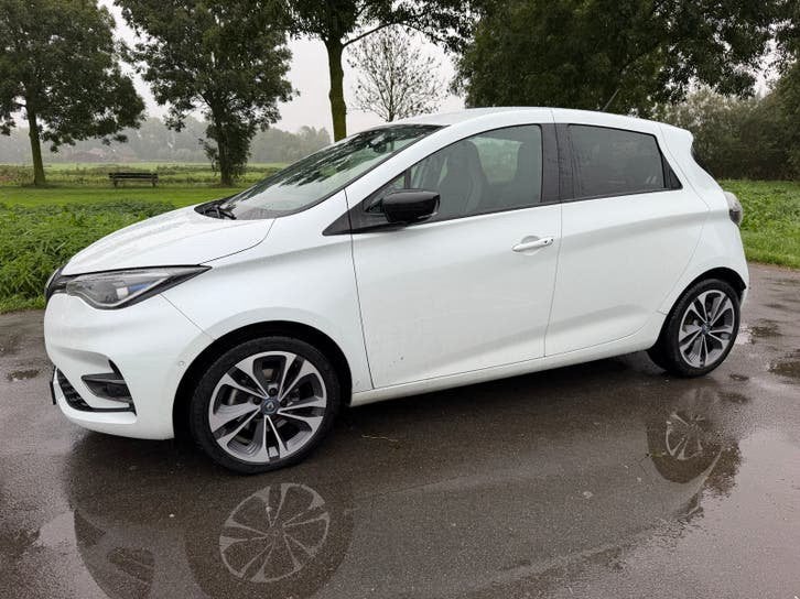 Renault ZOE intensR135 Batterij incl. Bose XL navi Stuurverw, 180 min, Wit, Origineel Nederlands, Elektrisch