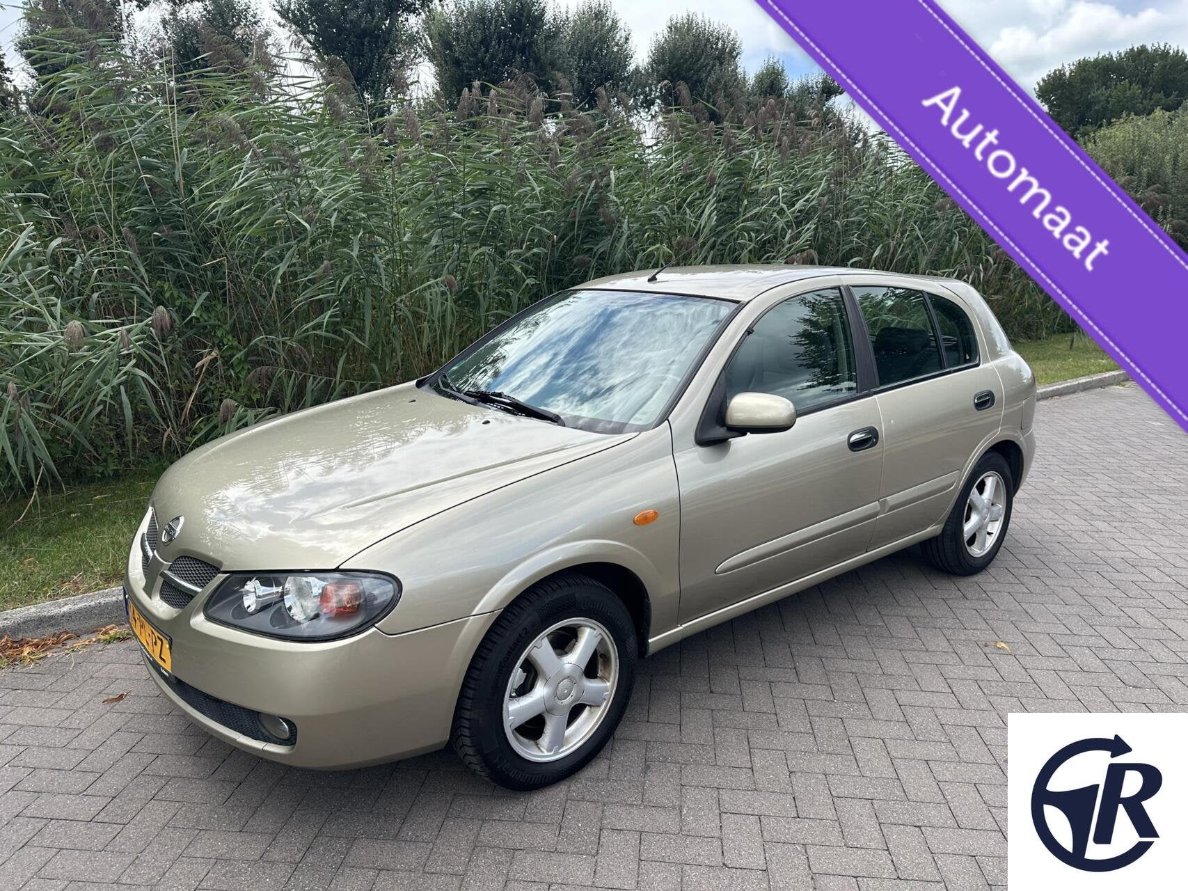Nissan Almera 1.8 Acenta Automaat Airco APK SEP 2027, Auto's, Gebruikt, Huisgarantie, 4 cilinders, Met garantie (alle)