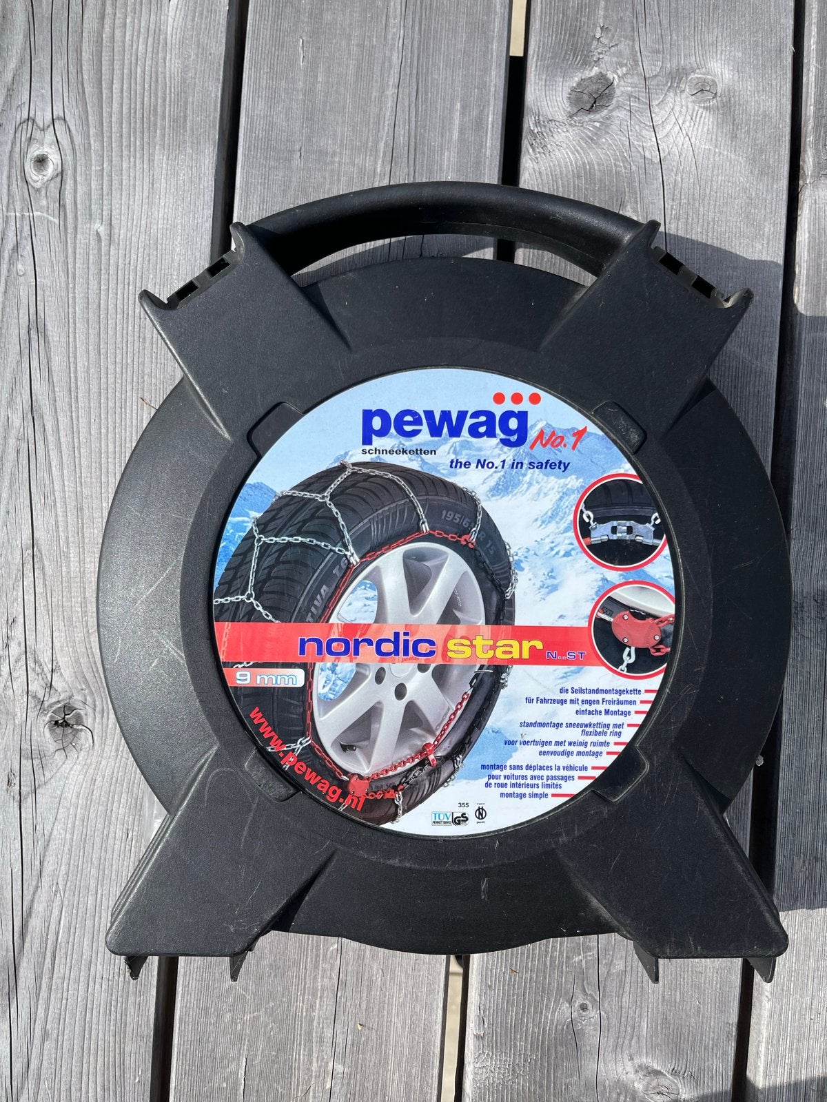 Pewag Nordic Star N 73 S sneeuwkettingen, Ophalen of Verzenden, Zo goed als nieuw