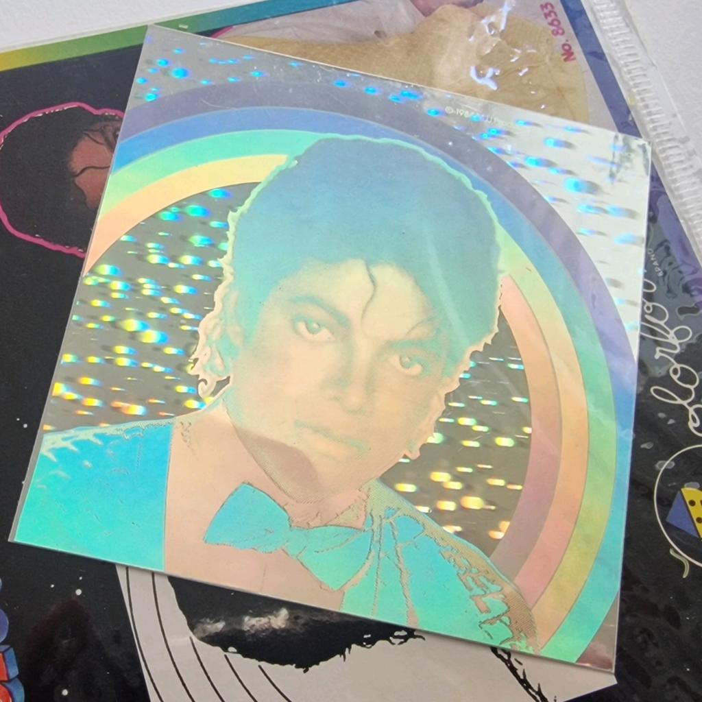 Lazer Blazer 3D Holografische Sticker Michael Jackson MJ, Verzenden, Nieuw