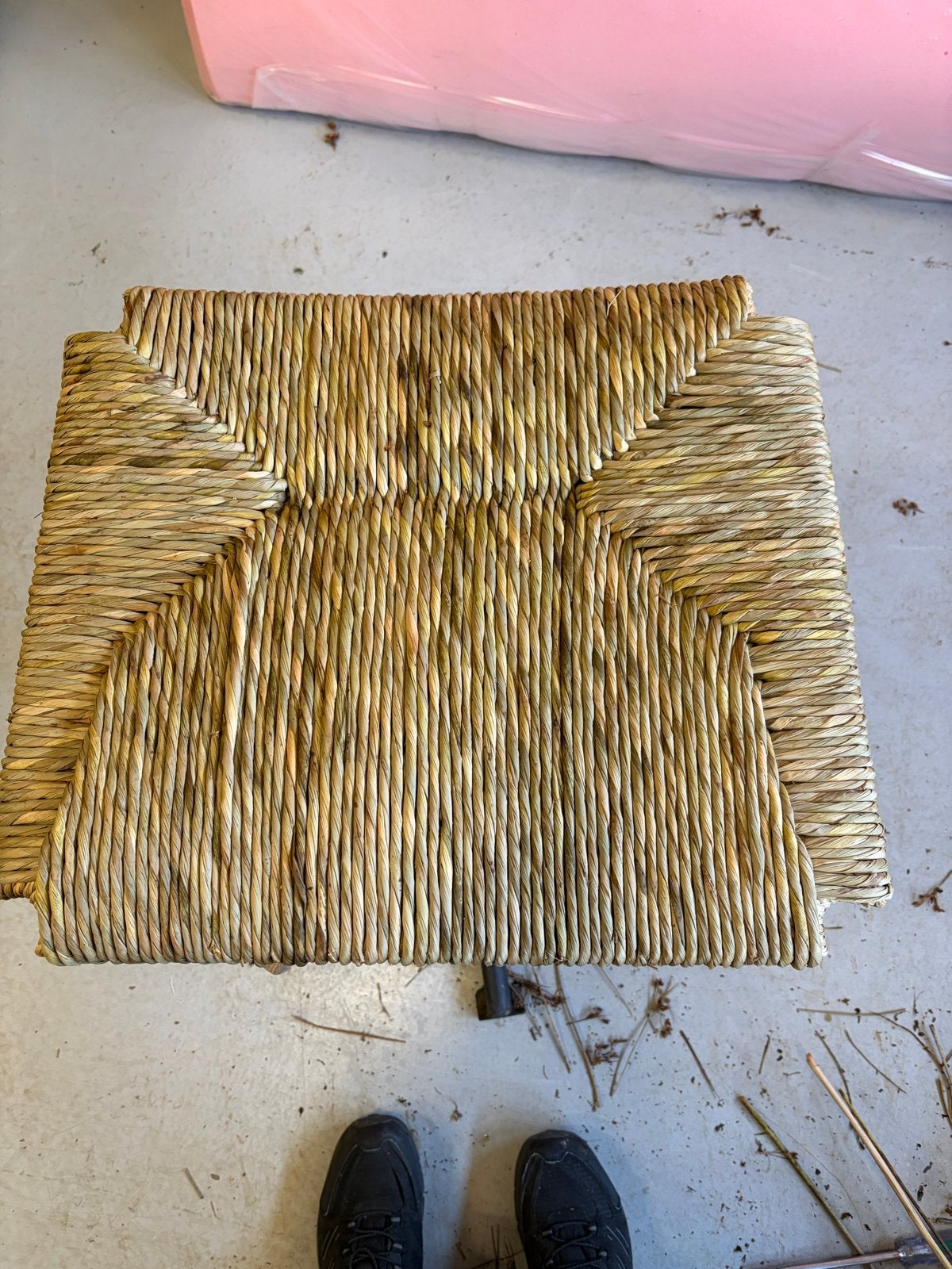 Webbing riet rotan bies Thonet, Ophalen of Verzenden