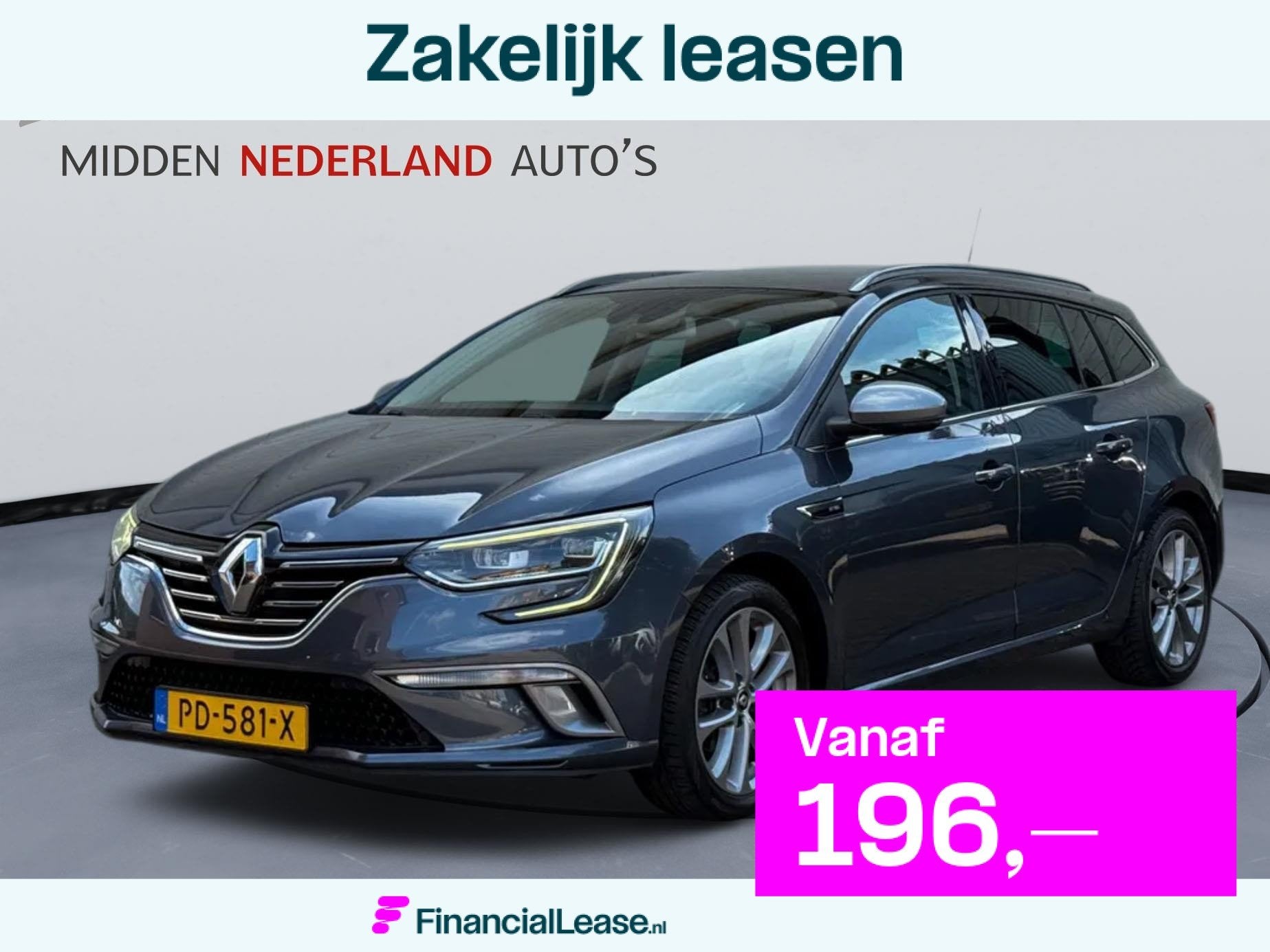 Renault Mégane Estate 1.2 TCe GT-Line* SPORT STOELEN *, Voorwielaandrijving, Stof, Gebruikt, 4 cilinders