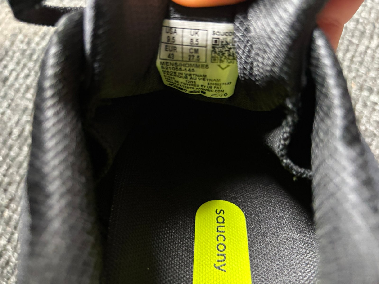 Saucony hardloopschoenen, Kleding | Heren, Ophalen of Verzenden, Nieuw, Zwart, Sportschoenen