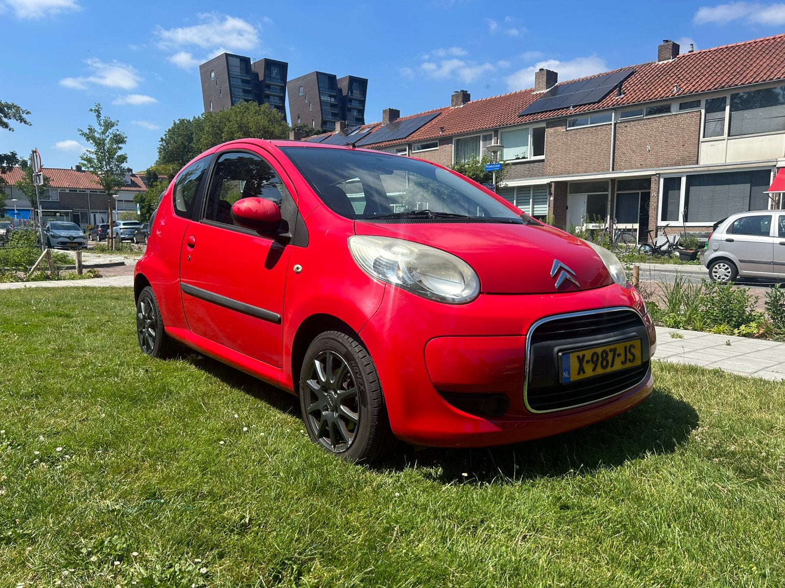 Citroën C1 1.0 3-DRS 2009 Rood, Voorwielaandrijving, 4 stoelen, C1, 68 pk