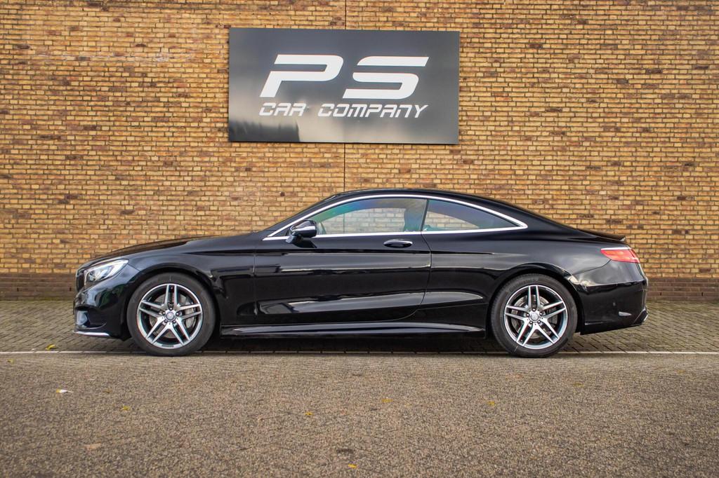 Mercedes S-klasse Coupé 500,AMG,Burmester,Luchtvering,Ambie, Achterwielaandrijving, Gebruikt, Met garantie (alle), 4 stoelen