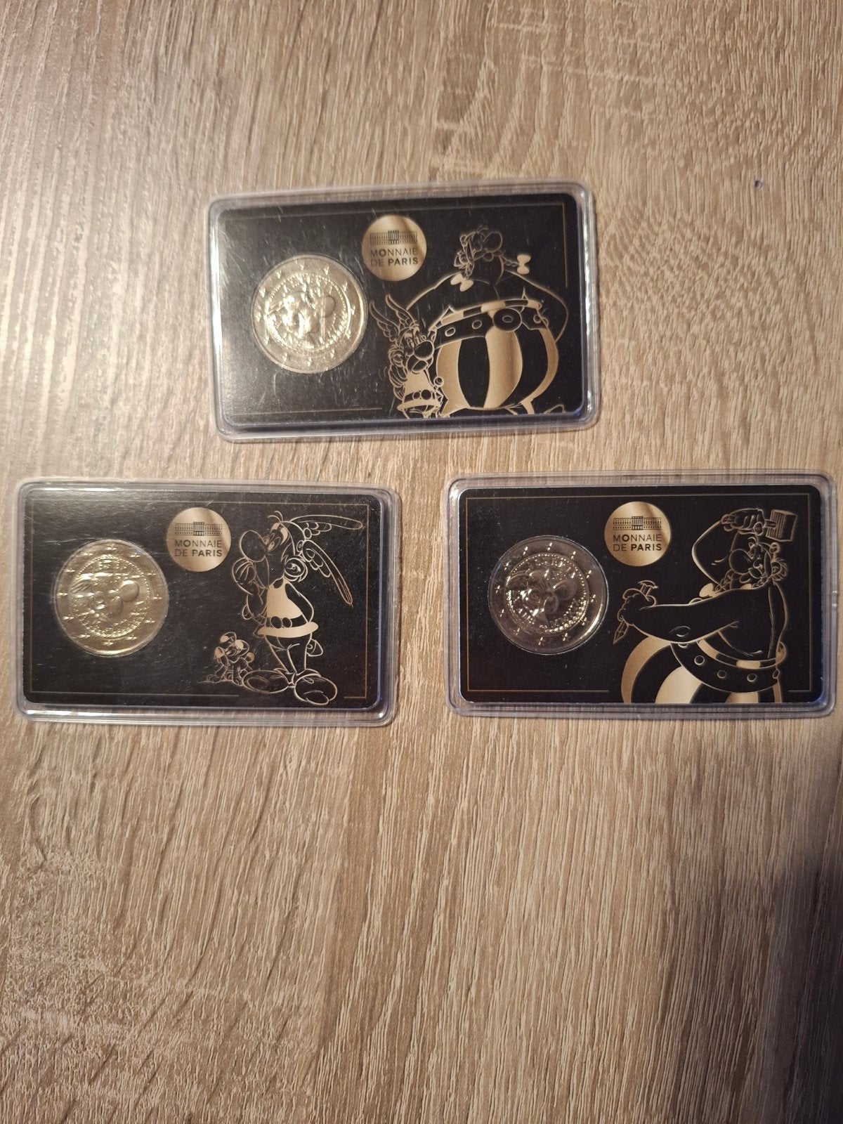 Set van 3 Asterix & Obelix 2 Euro Munten, Ophalen of Verzenden, Frankrijk, 2 euro, Setje