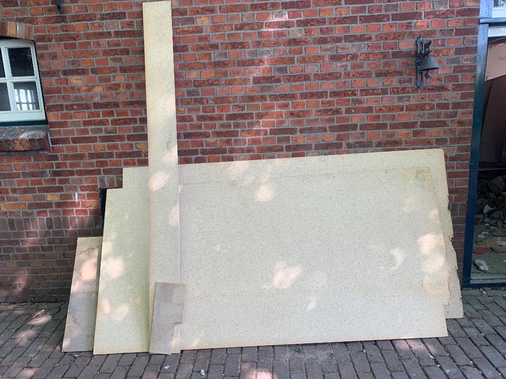 Circa 80-90m2 ondervloer platen, Doe-het-zelf en Verbouw, Ophalen, Gebruikt