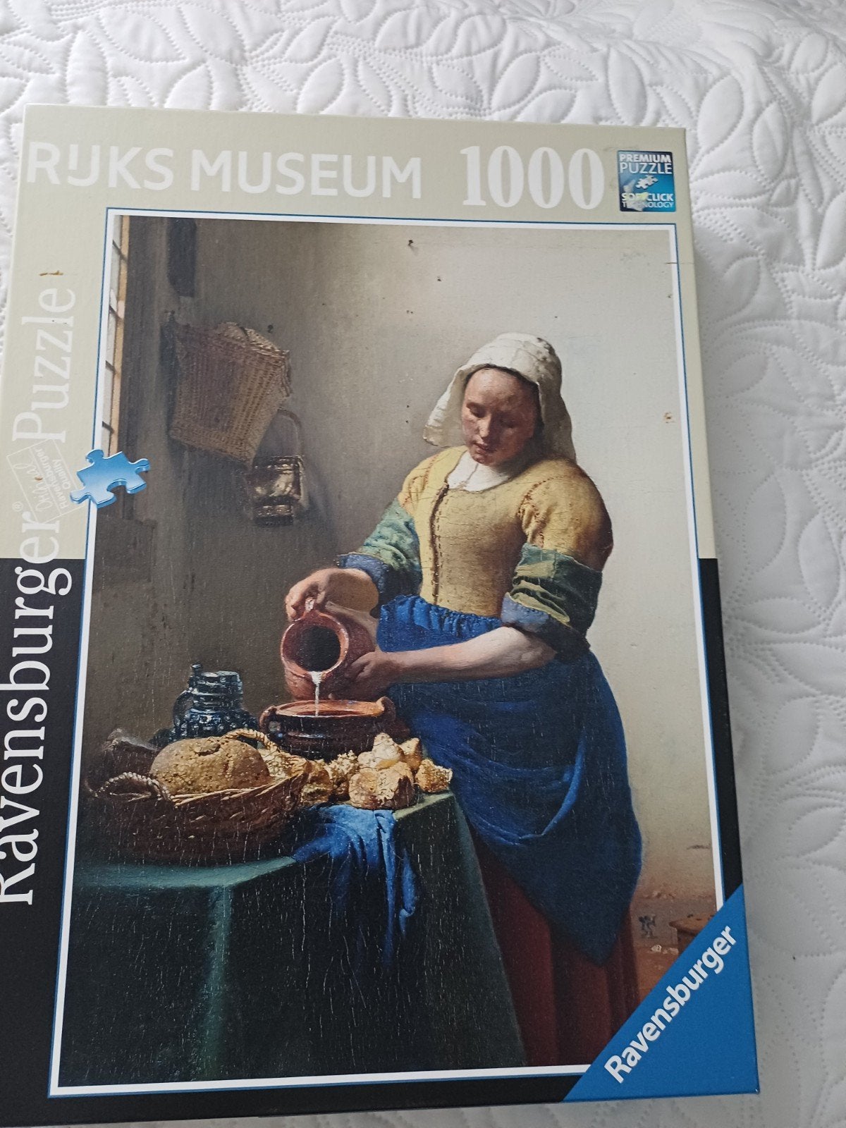 puzzel van het melkmeisje, Ophalen, 500 t/m 1500 stukjes, Zo goed als nieuw