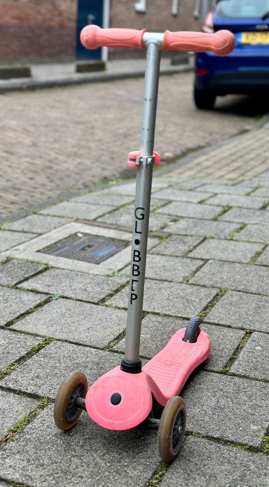 Gebruikte Globber step - Roze driewieler, Fietsen en Brommers, Steps, Ophalen, Gebruikt, Gewone step