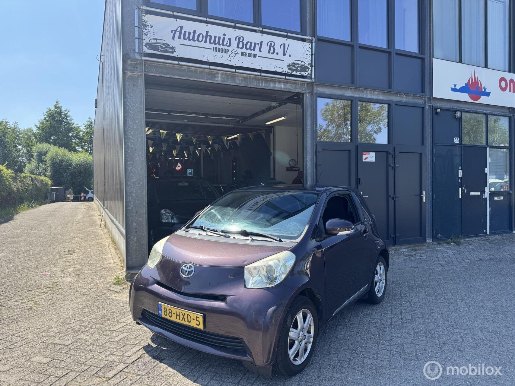 Toyota iQ 1.0 VVTi Comfort Airco! Nieuwe APK! NAP Logisch!, Overige kleuren, 4 stoelen, Origineel Nederlands, Bedrijf