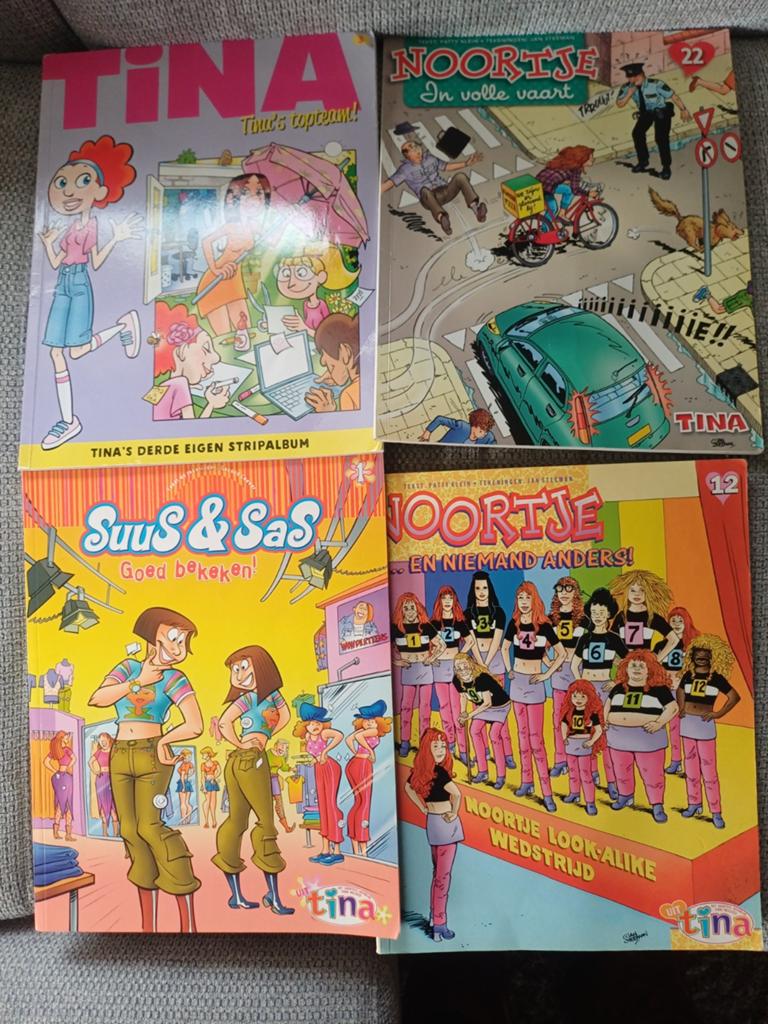 Noortje deel 12 en 22 en suus en sas deel 1, Meerdere stripboeken, Ophalen of Verzenden, Zo goed als nieuw