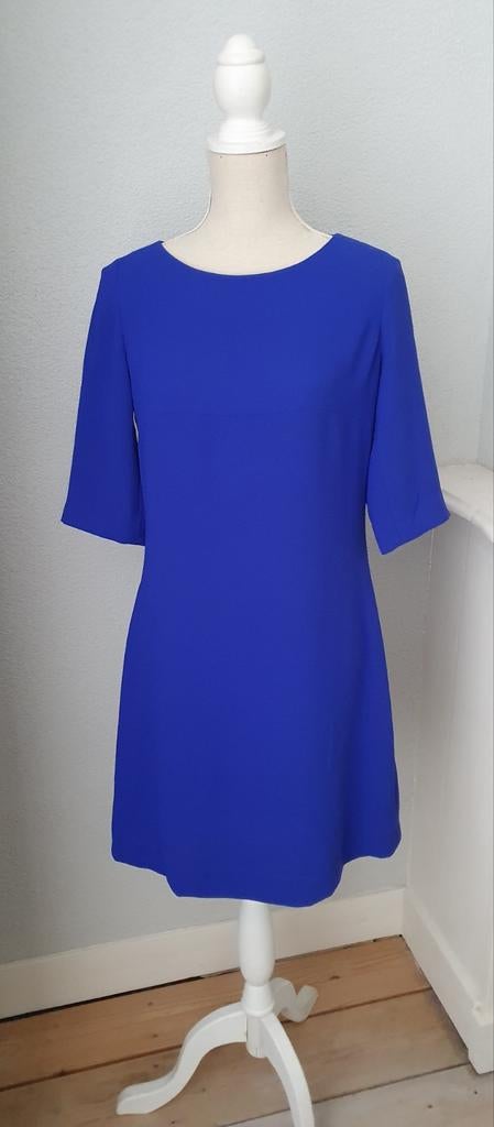 LaDress by Simone (La Dress) jurk maat S, Blauw, Ophalen of Verzenden, Zo goed als nieuw, Knielengte