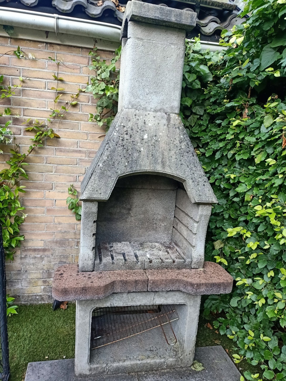 Betonnen BBQ voor buiten, Tuin en Terras, Ophalen, Gebruikt, Onbekend