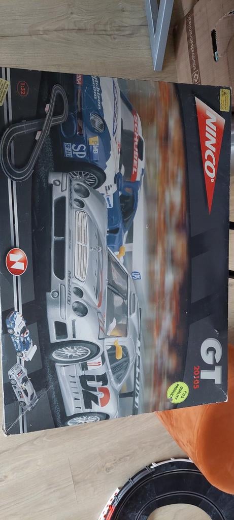 Ninco GT Racebaan met twee nieuwe Venturi Fly auto's, Overige merken, Racebaan, Ophalen of Verzenden, Zo goed als nieuw