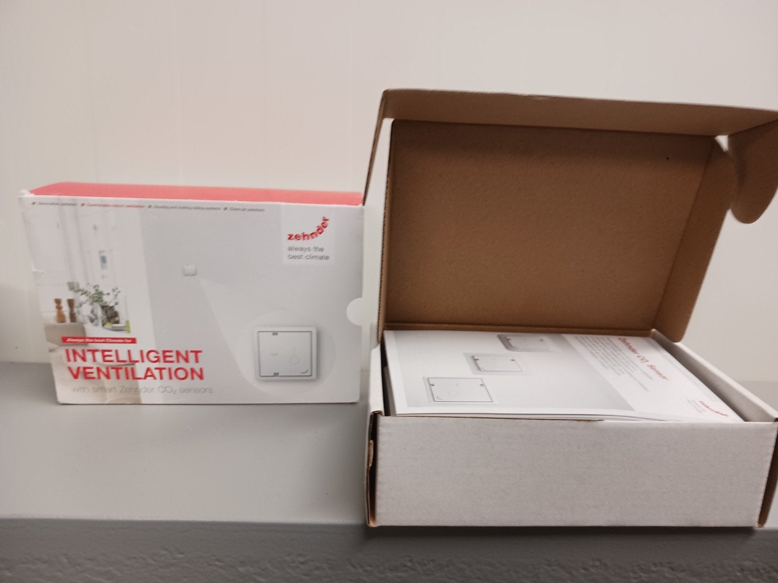Zehnder ventilatie, co2 bediening, 230V,  RF67on wall, Nieuw, Ophalen of Verzenden, Nieuw
