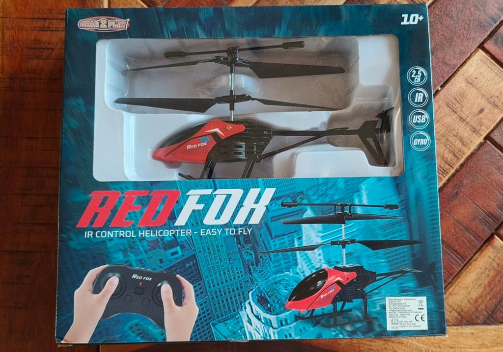 Red Fox RC Helikopter, Hobby en Vrije tijd, Elektro, Gebruikt, RTF (Ready to Fly), Helikopter
