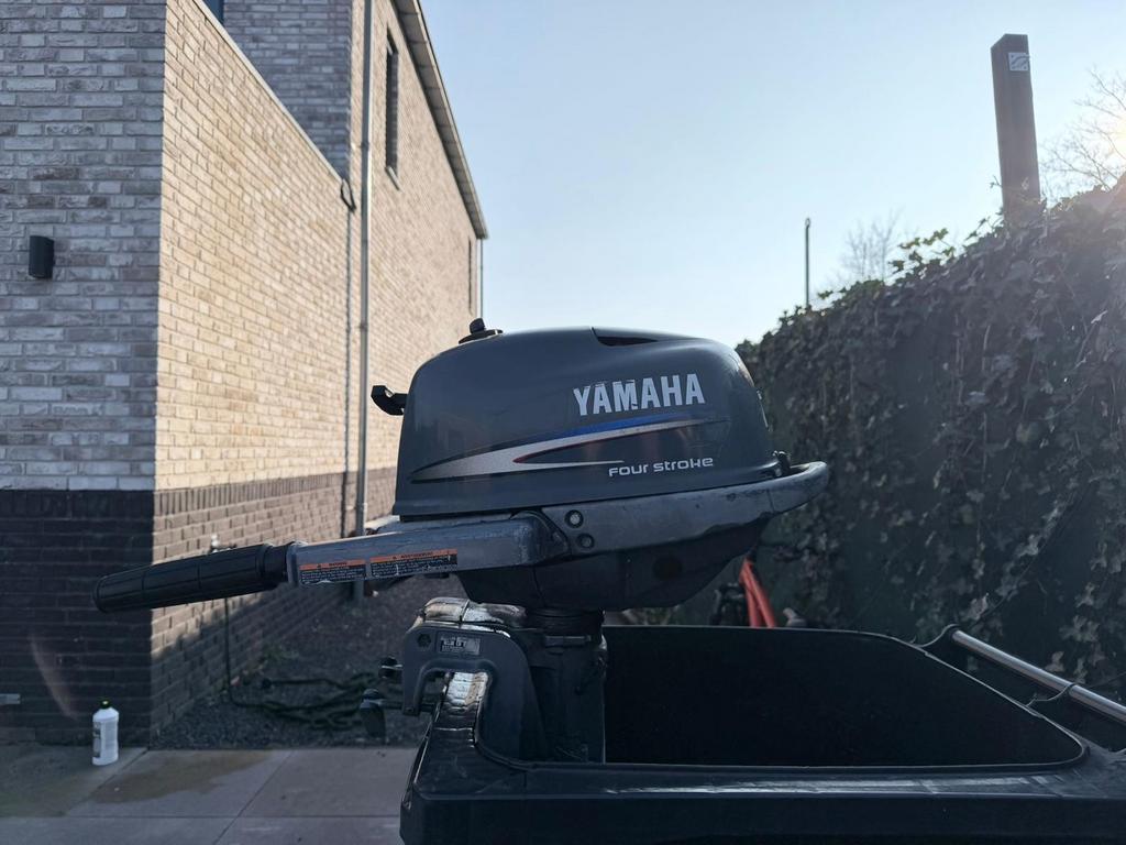 Yamaha 4pk Buitenboordmotor - Four Stroke, Watersport en Boten, Ophalen, Gebruikt, Minder dan 5 pk, Viertaktmotor
