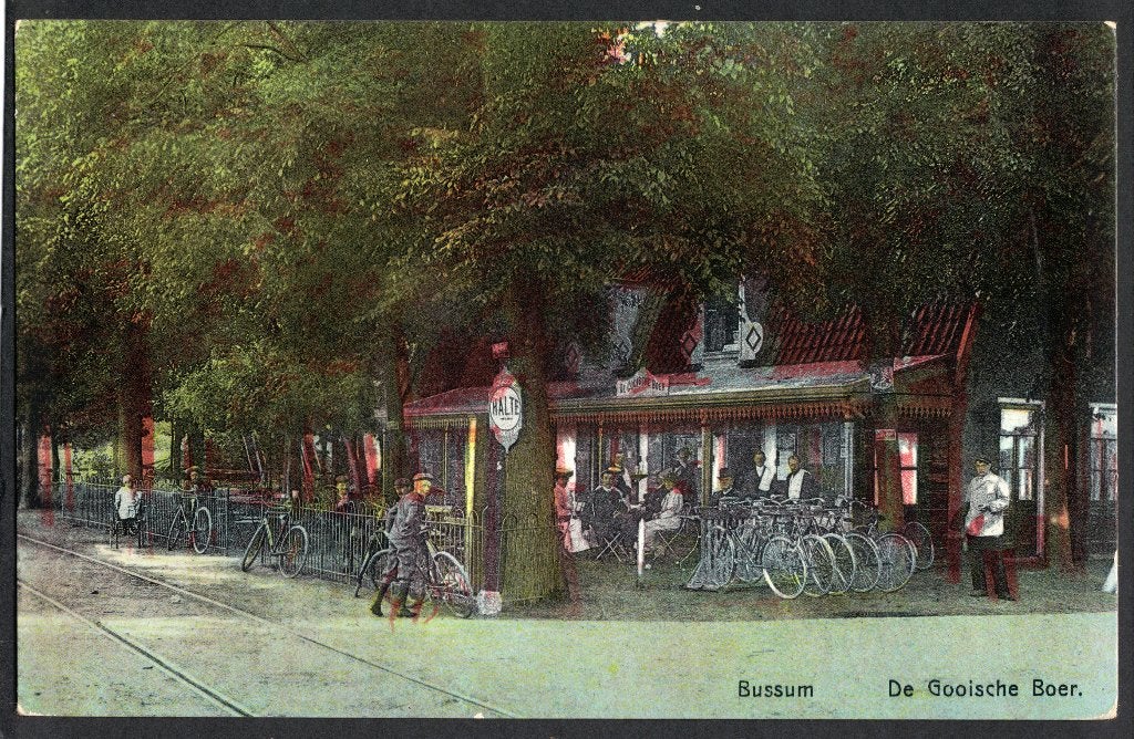 Bussum, De Gooische Boer., Ophalen of Verzenden, 1920 tot 1940, Ongelopen, Noord-Holland