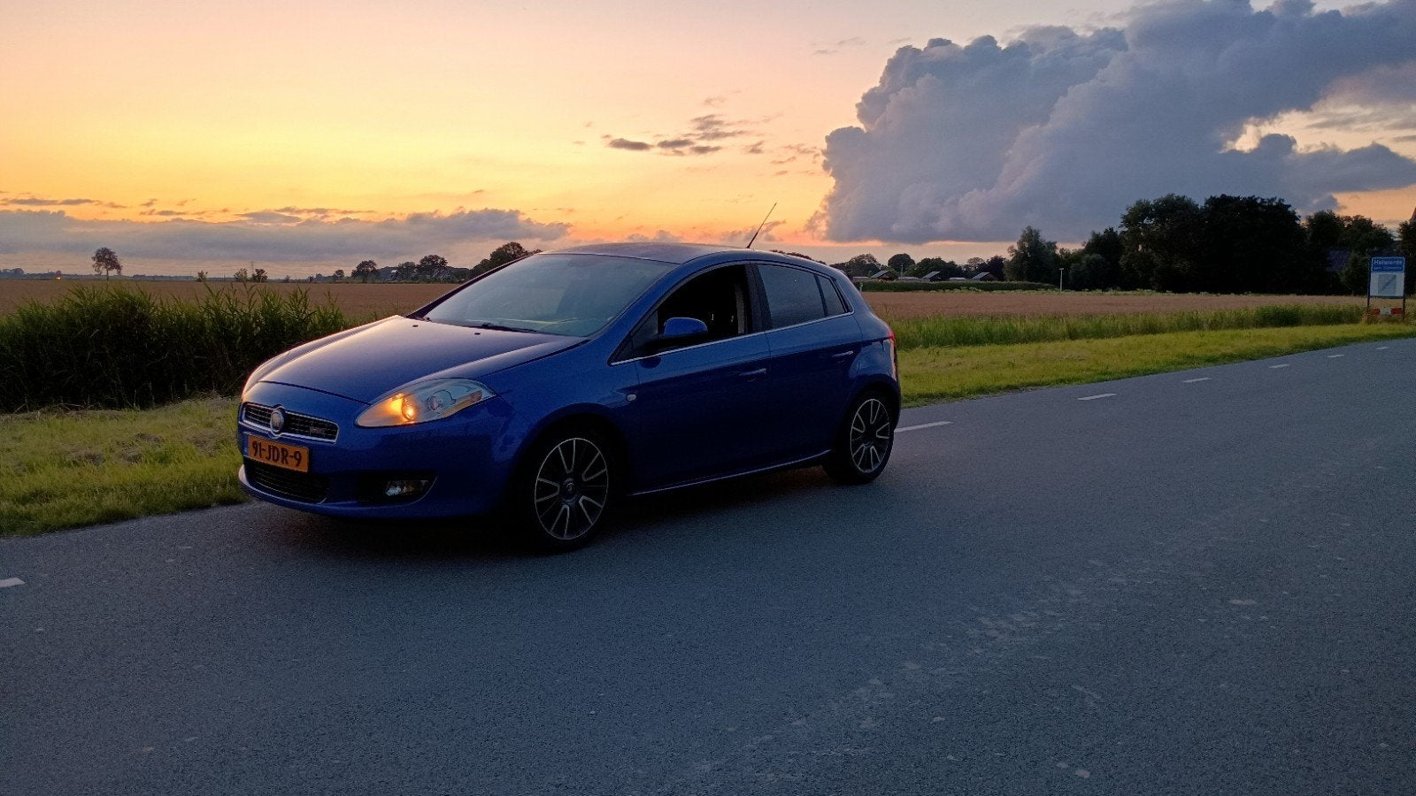 Fiat Bravo 1.4 16V 150 5DR 2009 Blauw, Voorwielaandrijving, 4 cilinders, Blauw, Handgeschakeld