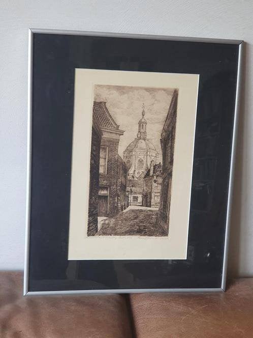 Frans IJserinkhuijsen - Vrouwenkerksteeg Leiden (1892-1959)., Ophalen