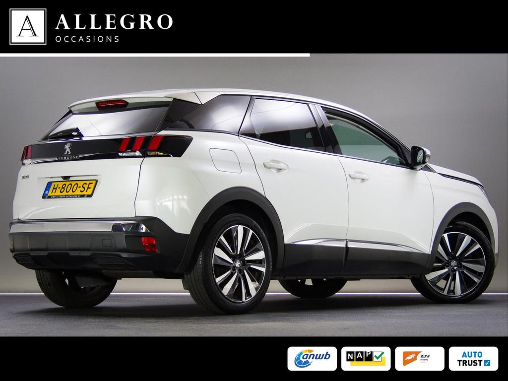 Peugeot 3008 1.2 PureTech Blue Lease Premium (APPLE CARPLAY, Gebruikt, 1199 cc, Leder en Stof, Wit