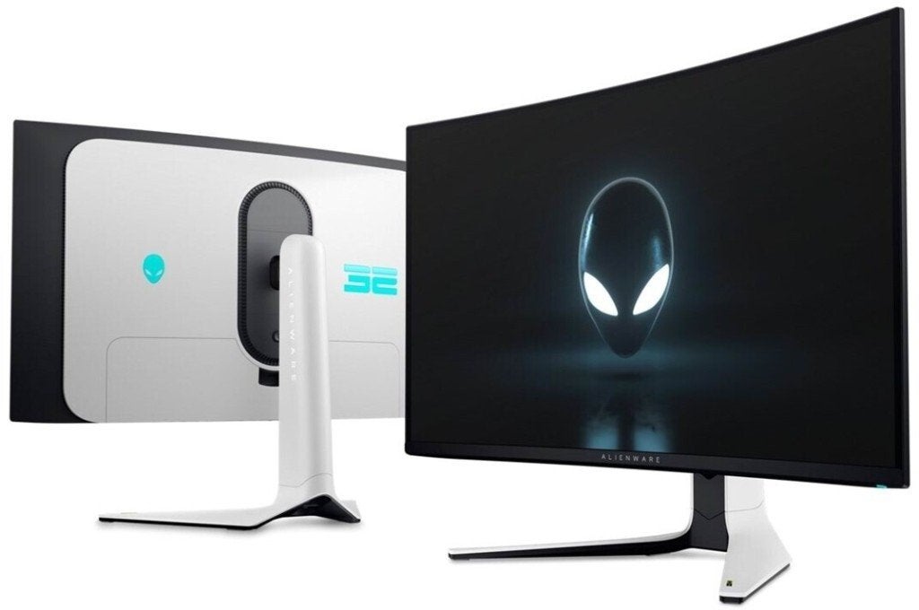 alienware aw3225qf 32 inch 240hz QD-Oled, Gebruikt, In hoogte verstelbaar, Alienware, Minder dan 1 ms