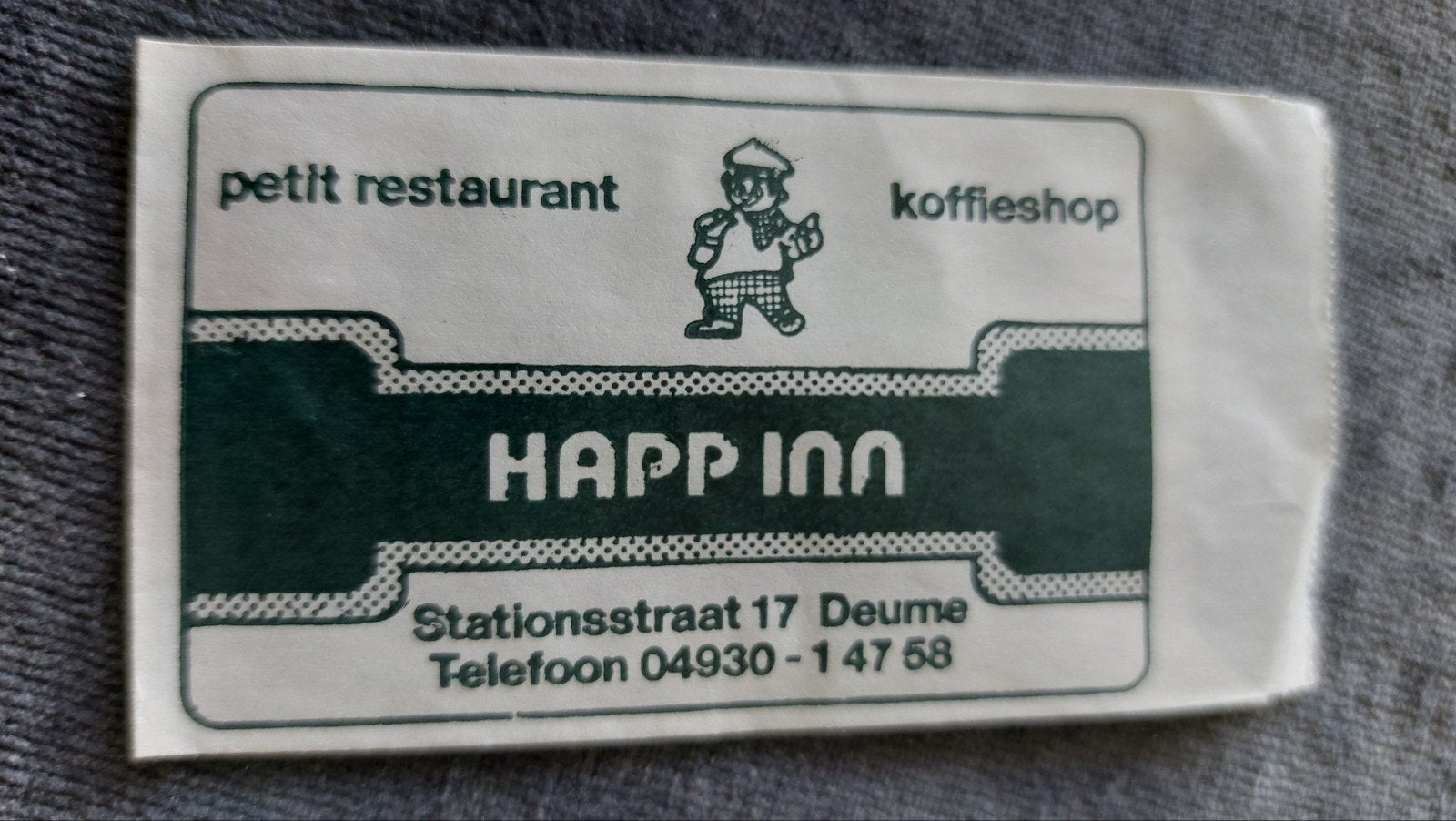 Deurne, Happ inn petit rest. koffieshop, Verzenden, Nederland