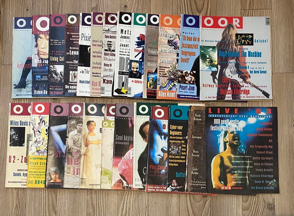 OOR jaargang 1993 compleet, Ophalen of Verzenden, Gelezen, Muziek, Film of Tv