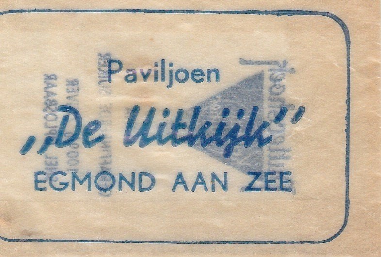 paviljoen De Uitkijk Egmond aan Zee, Ophalen of Verzenden
