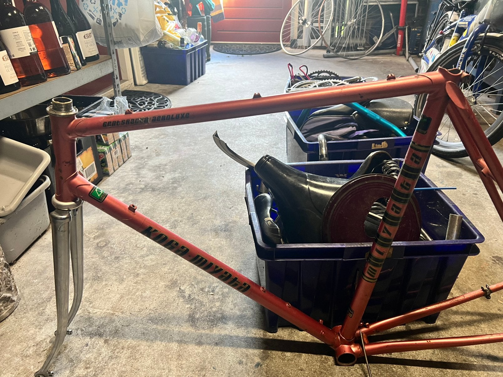Diverse fietsonderdelen ( geen losse verkoop), Ophalen, Gebruikt, Racefiets, Overige typen