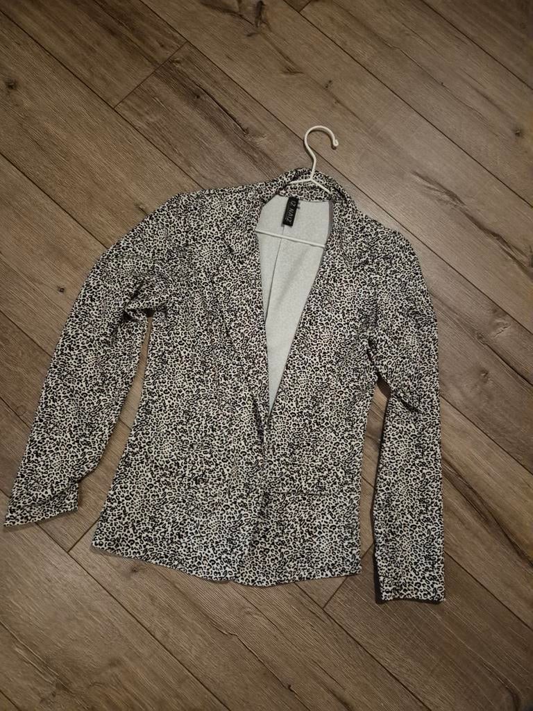 Luipaard Panter Print Blazer Maat M Iz Naiz, Maat 38/40 (M), Overige kleuren, Iz Naiz, Ophalen of Verzenden