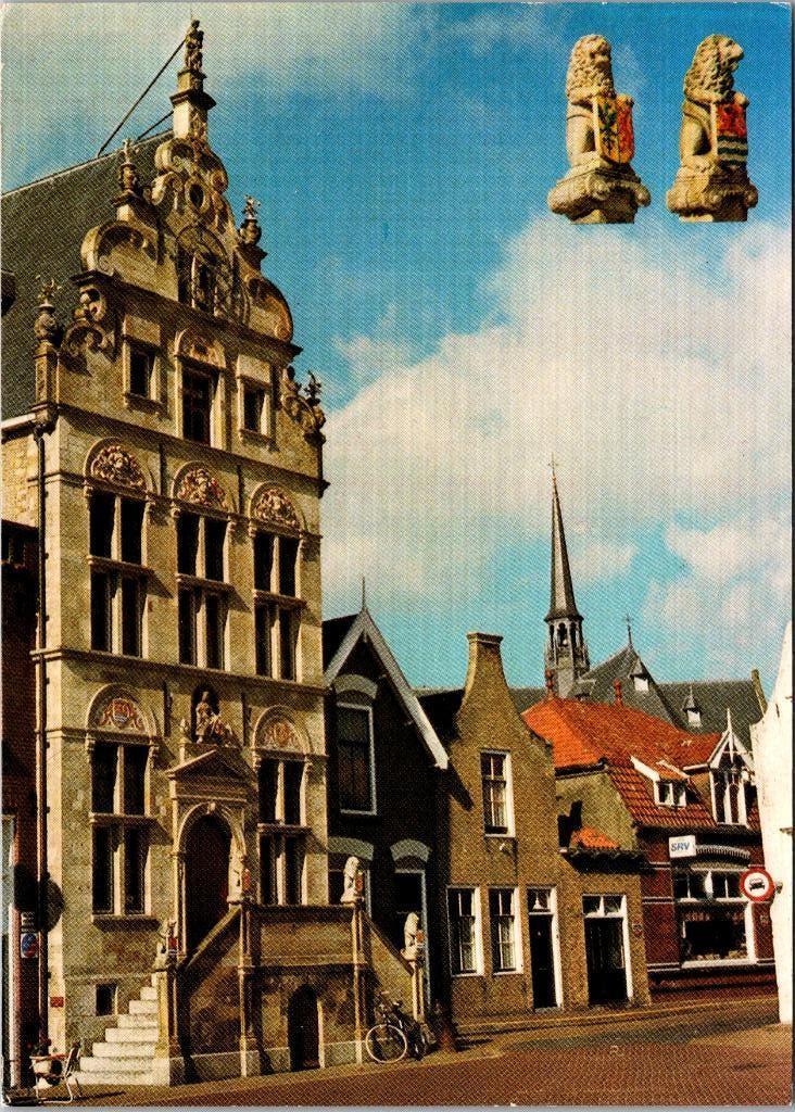 Brouwershaven - Stadhuis, Verzenden, 1960 tot 1980, Ongelopen, Zeeland