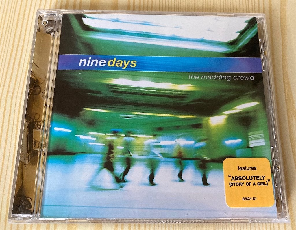 CD Nine Days - The Madding Crowd (rock, alternative), Ophalen, Zo goed als nieuw, Alternative Rock, Album