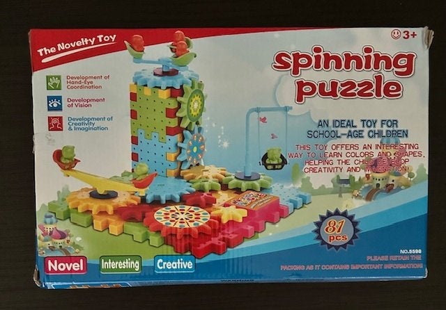 Spinning puzzle "The Novelty Toy" (Sp271), Ophalen of Verzenden, Zo goed als nieuw, Ontdekken
