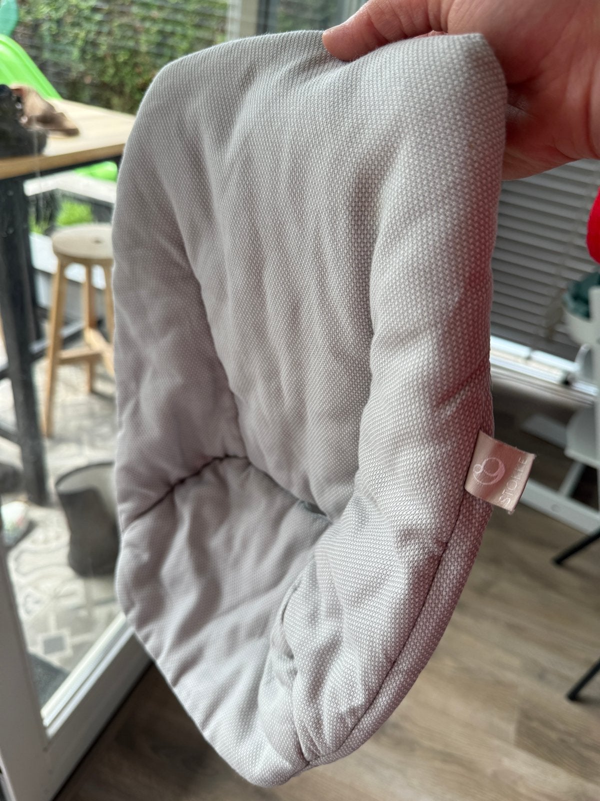STOKKE inzetkussen Nordic Gray, Ophalen of Verzenden, Zo goed als nieuw